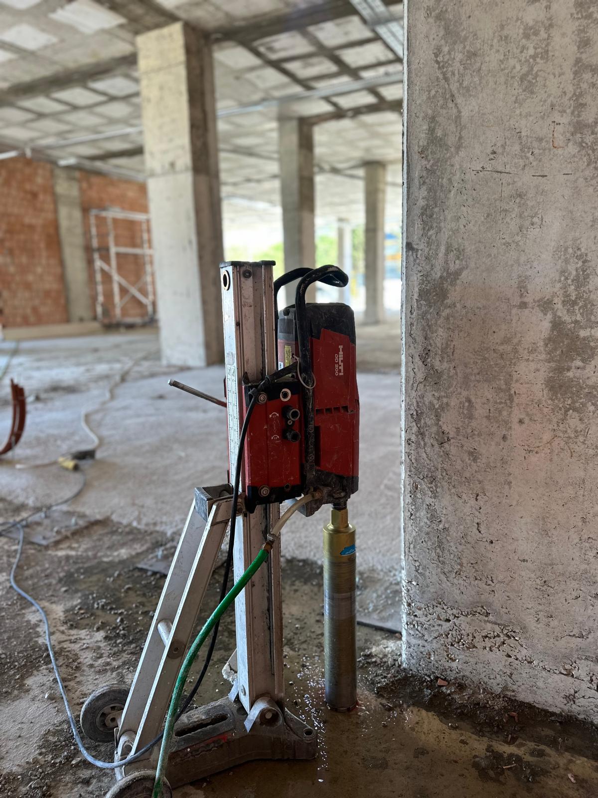 Karot Beton Delme Islemi Nasil Yapilir